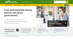 Desktop Screenshot of moneyadviceservice.org.uk